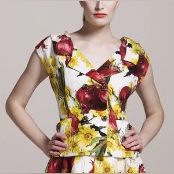 Blair Waldorf Dolce Gabbana Onion Top IT40 US4 Gossip Girl - Picture 9 of 9